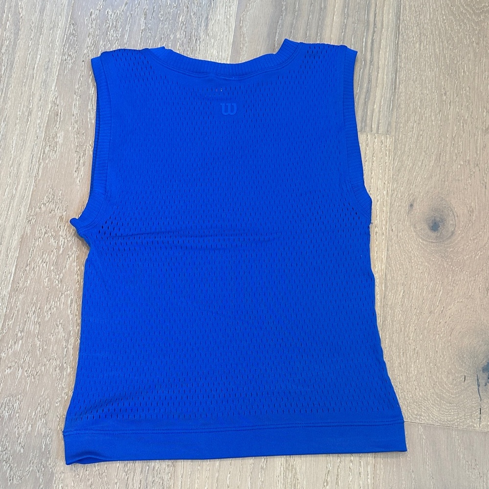 Wilson Pro Seamless Blue Tank Top - Picture 2 of 2